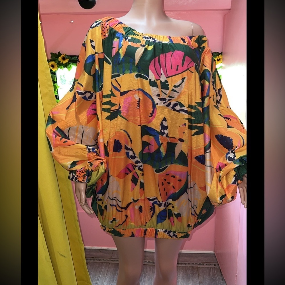 Floral bubble dress